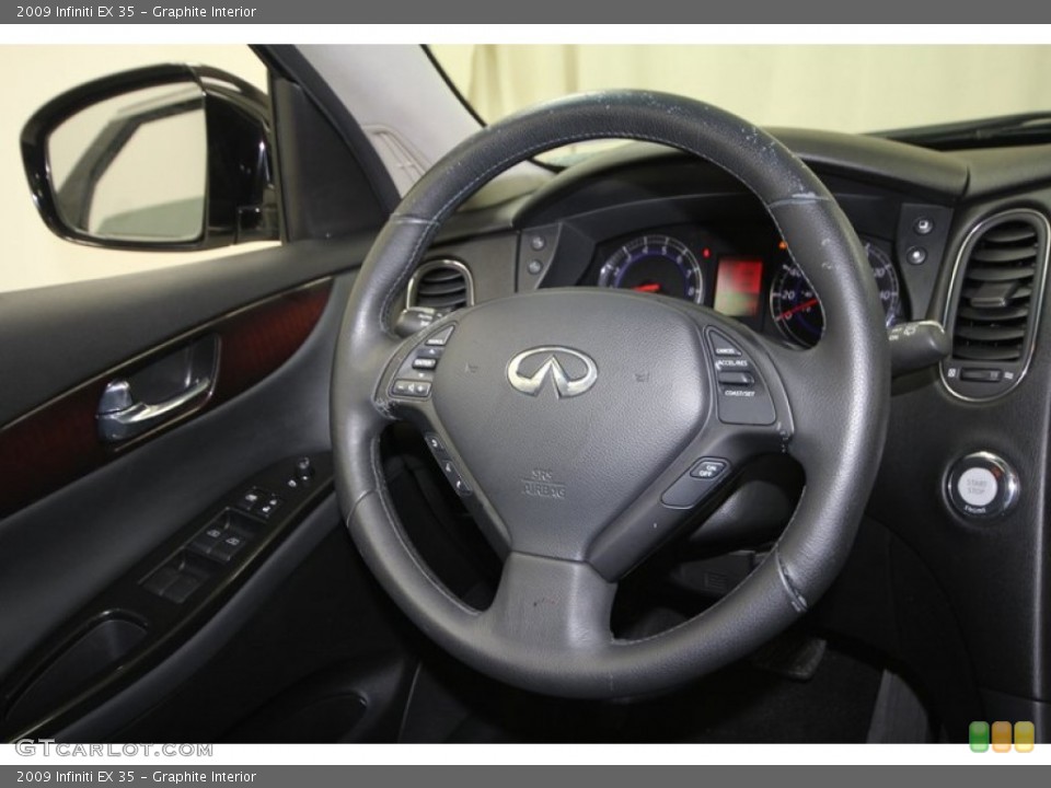 Graphite Interior Steering Wheel for the 2009 Infiniti EX 35 #73610168
