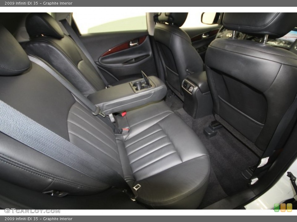 Graphite Interior Rear Seat for the 2009 Infiniti EX 35 #73610288
