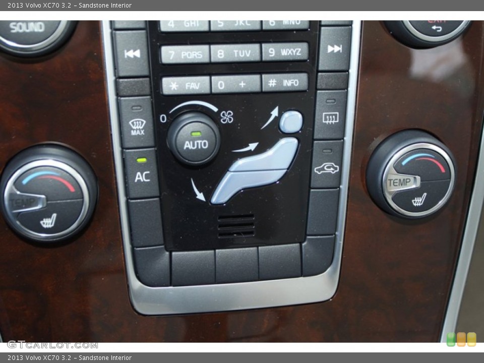 Sandstone Interior Controls for the 2013 Volvo XC70 3.2 #73610716