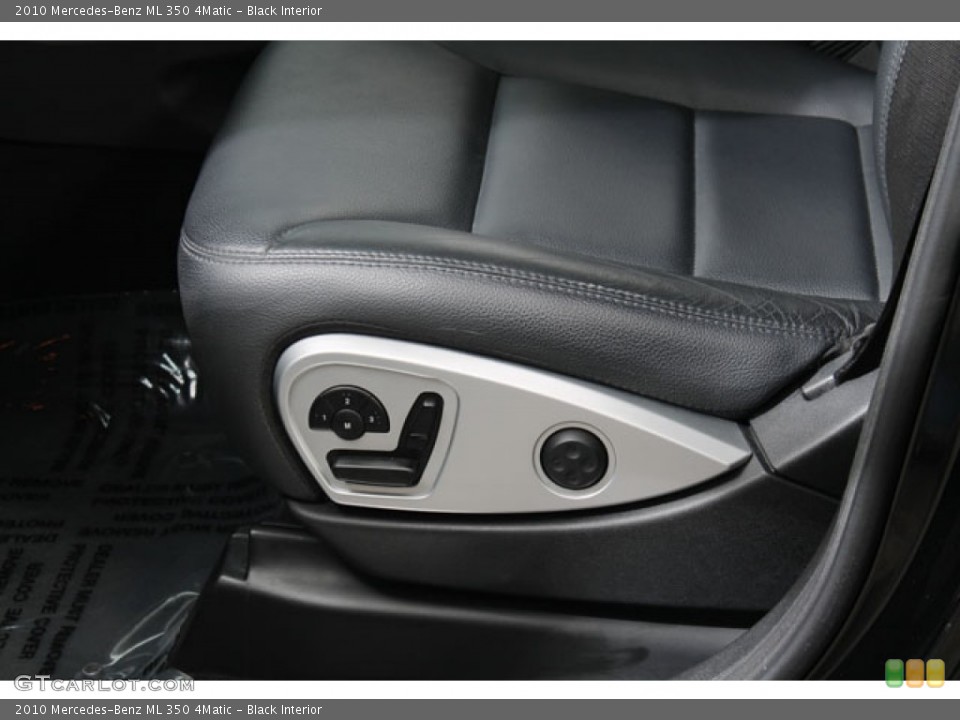 Black Interior Controls for the 2010 Mercedes-Benz ML 350 4Matic #73610734