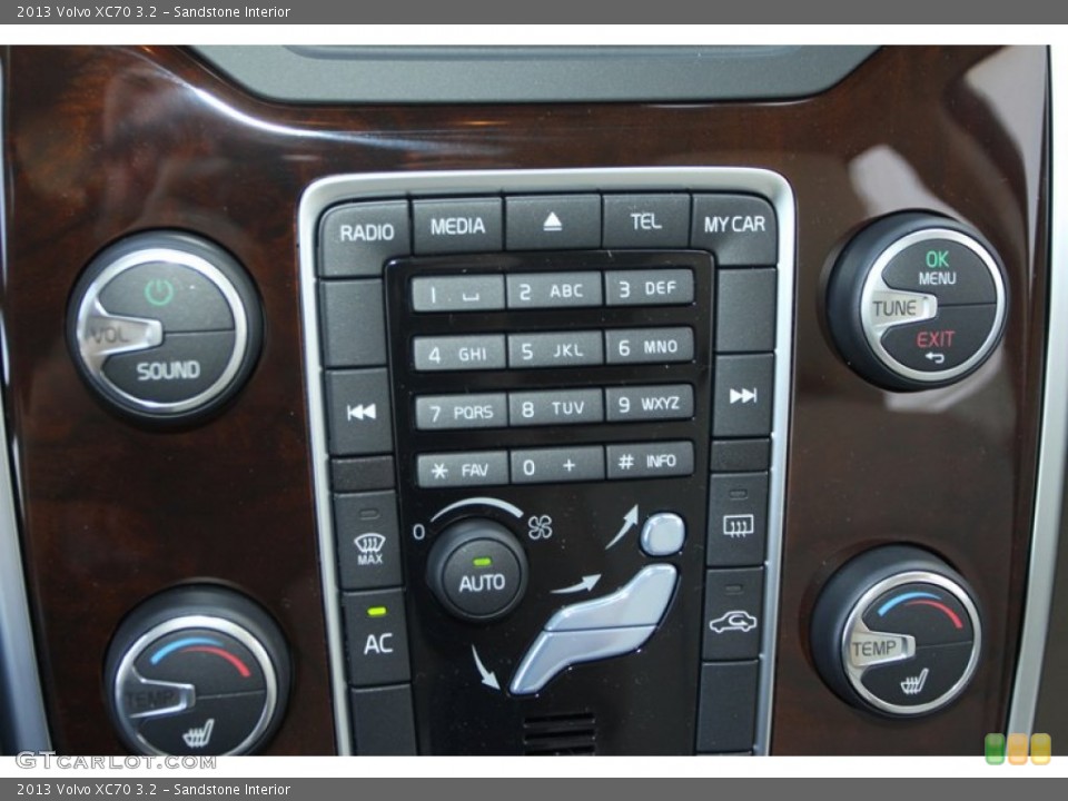 Sandstone Interior Controls for the 2013 Volvo XC70 3.2 #73610738