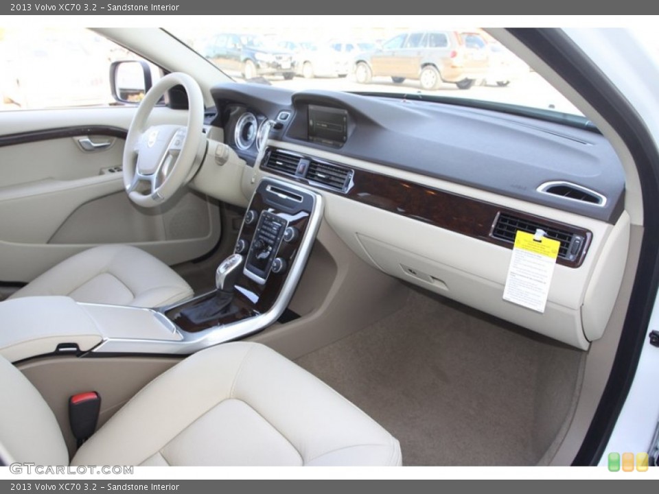 Sandstone Interior Dashboard for the 2013 Volvo XC70 3.2 #73610816