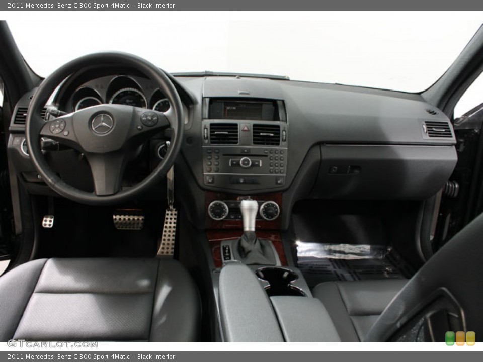 Black Interior Dashboard for the 2011 Mercedes-Benz C 300 Sport 4Matic #73611077