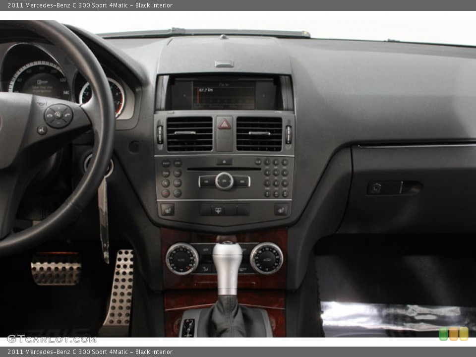 Black Interior Controls for the 2011 Mercedes-Benz C 300 Sport 4Matic #73611131