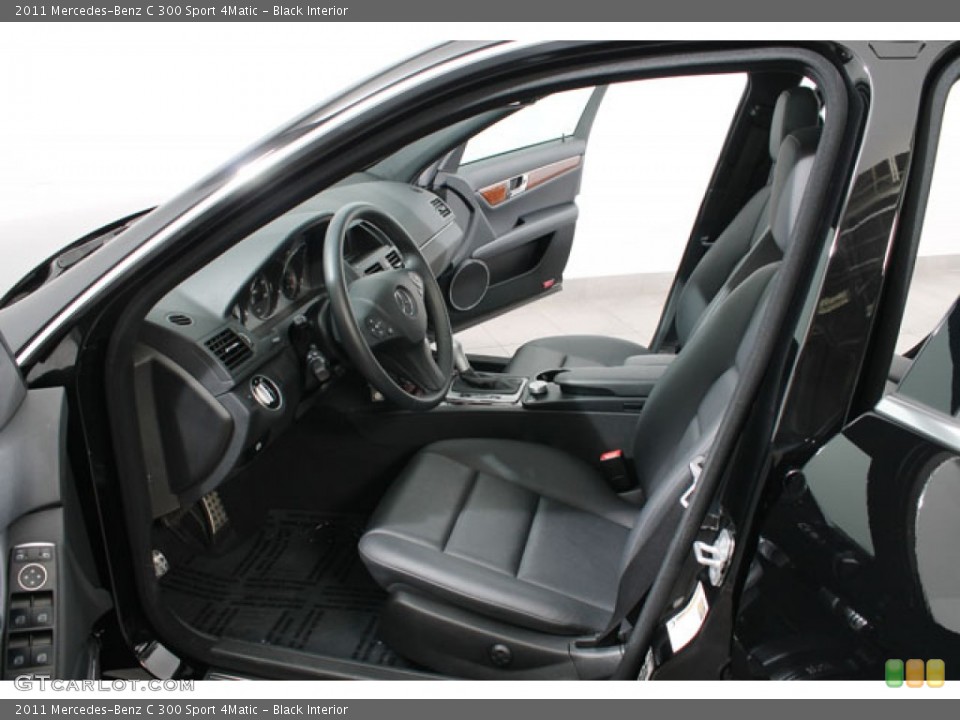Black Interior Photo for the 2011 Mercedes-Benz C 300 Sport 4Matic #73611272