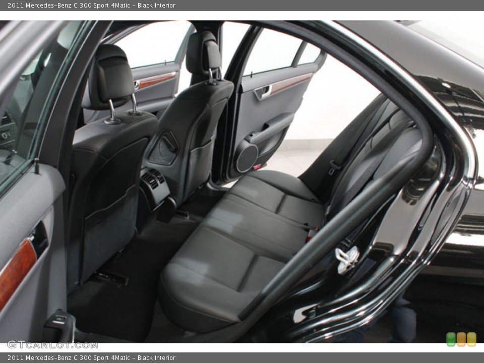 Black Interior Photo for the 2011 Mercedes-Benz C 300 Sport 4Matic #73611293