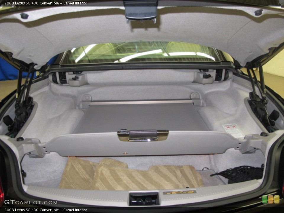 Camel Interior Trunk for the 2008 Lexus SC 430 Convertible #73613560