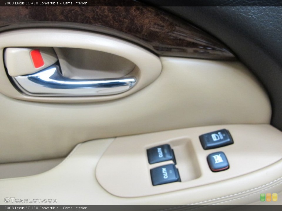 Camel Interior Controls for the 2008 Lexus SC 430 Convertible #73614119