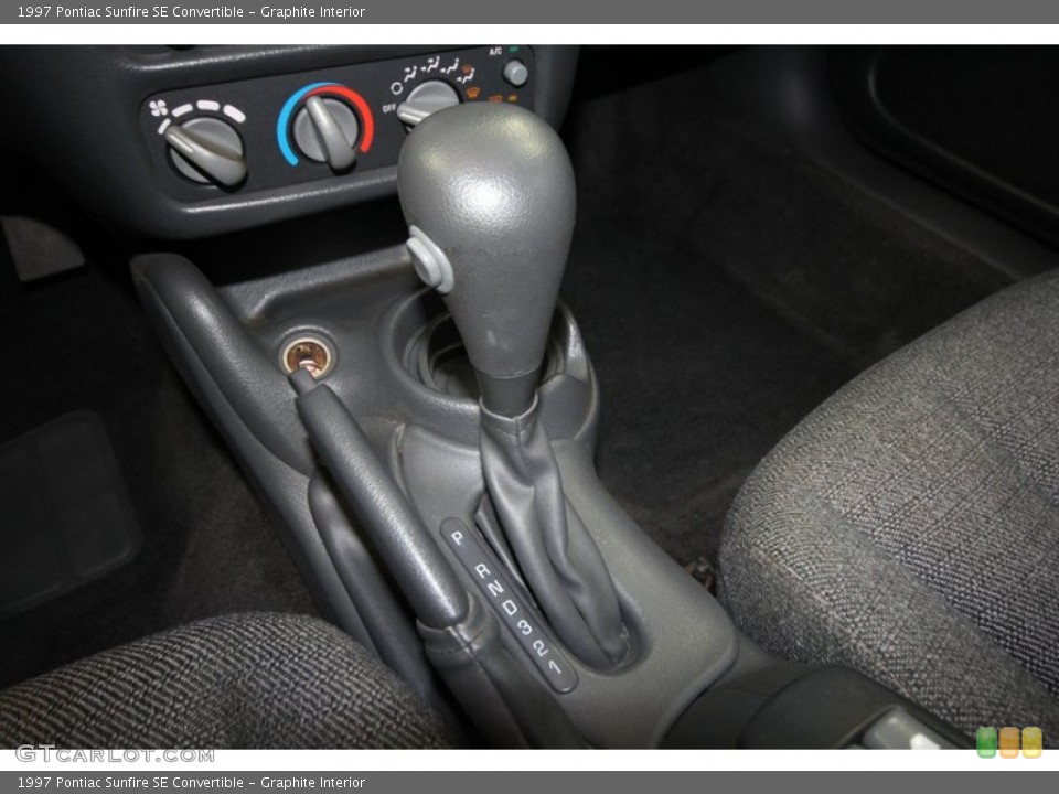 Graphite Interior Transmission for the 1997 Pontiac Sunfire SE Convertible #73614137