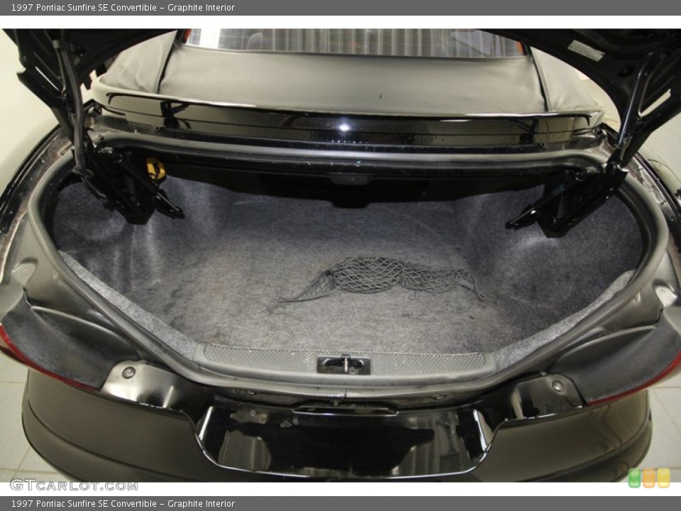 Graphite Interior Trunk for the 1997 Pontiac Sunfire SE Convertible #73614245