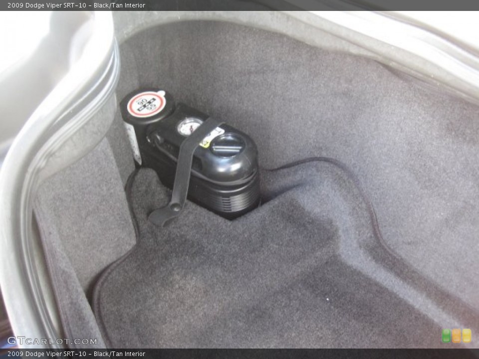 Black/Tan Interior Trunk for the 2009 Dodge Viper SRT-10 #73614374
