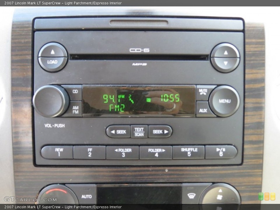 Light Parchment/Espresso Interior Audio System for the 2007 Lincoln Mark LT SuperCrew #73614992