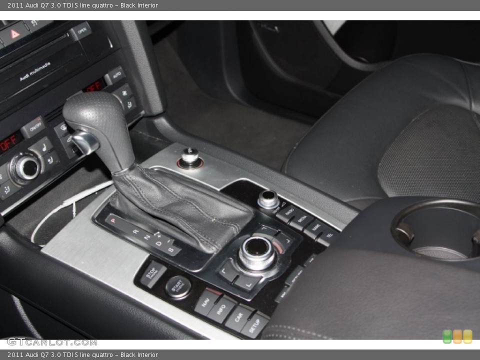 Black Interior Transmission for the 2011 Audi Q7 3.0 TDI S line quattro #73617647