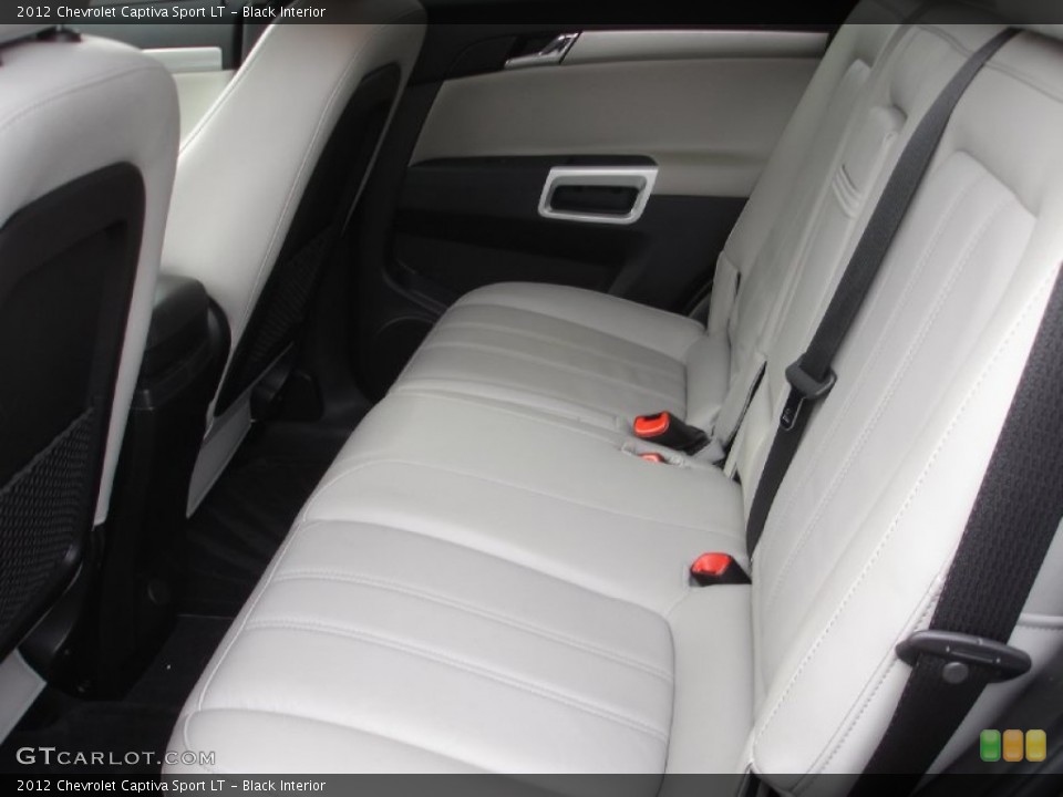Black Interior Rear Seat for the 2012 Chevrolet Captiva Sport LT #73618193