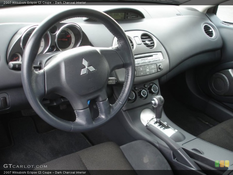 Dark Charcoal Interior Dashboard for the 2007 Mitsubishi Eclipse GS Coupe #73618919