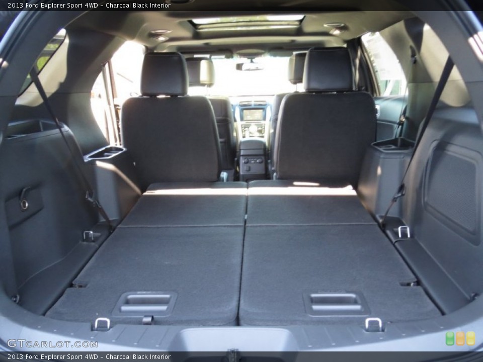 Charcoal Black Interior Trunk for the 2013 Ford Explorer Sport 4WD #73618934