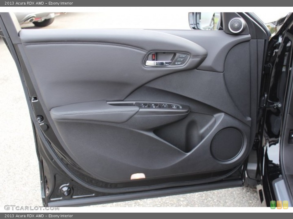 Ebony Interior Door Panel for the 2013 Acura RDX AWD #73618982