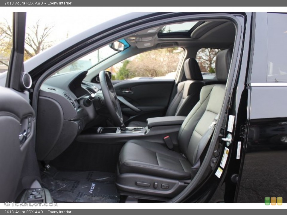 Ebony Interior Photo for the 2013 Acura RDX AWD #73619019