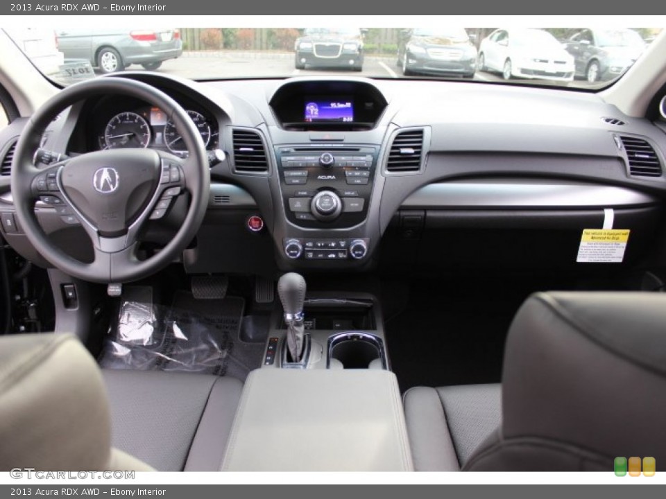 Ebony Interior Dashboard for the 2013 Acura RDX AWD #73619059