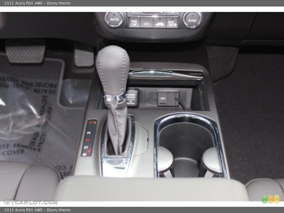 Ebony Interior Transmission for the 2013 Acura RDX AWD #73619102