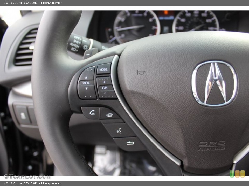 Ebony Interior Controls for the 2013 Acura RDX AWD #73619138