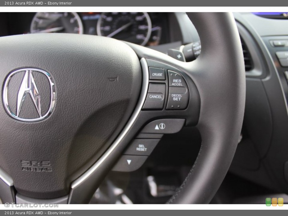 Ebony Interior Controls for the 2013 Acura RDX AWD #73619159