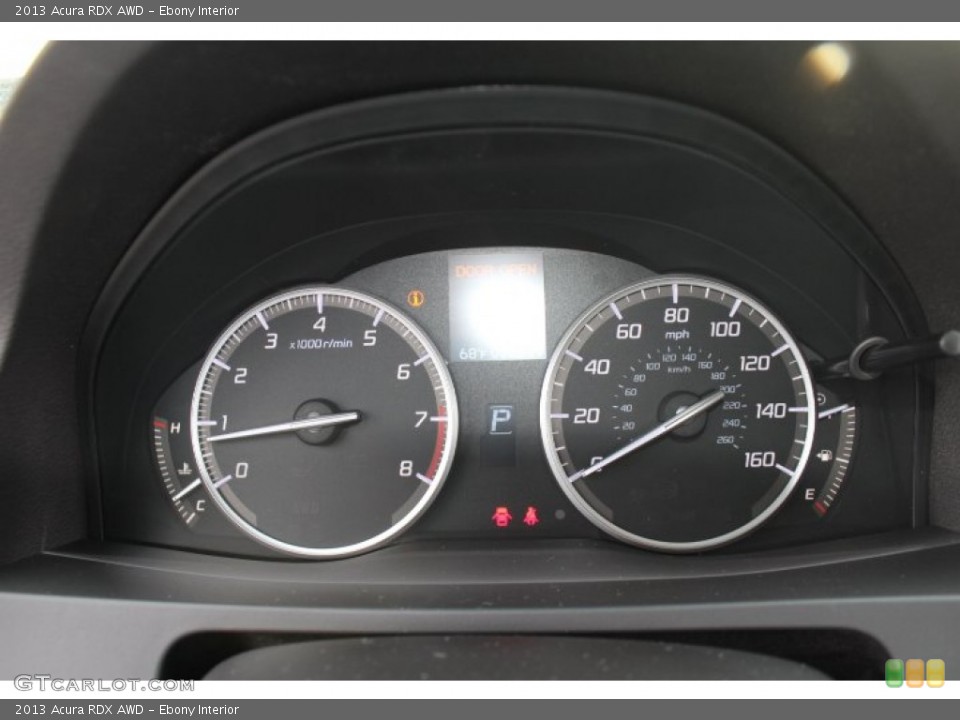 Ebony Interior Gauges for the 2013 Acura RDX AWD #73619180