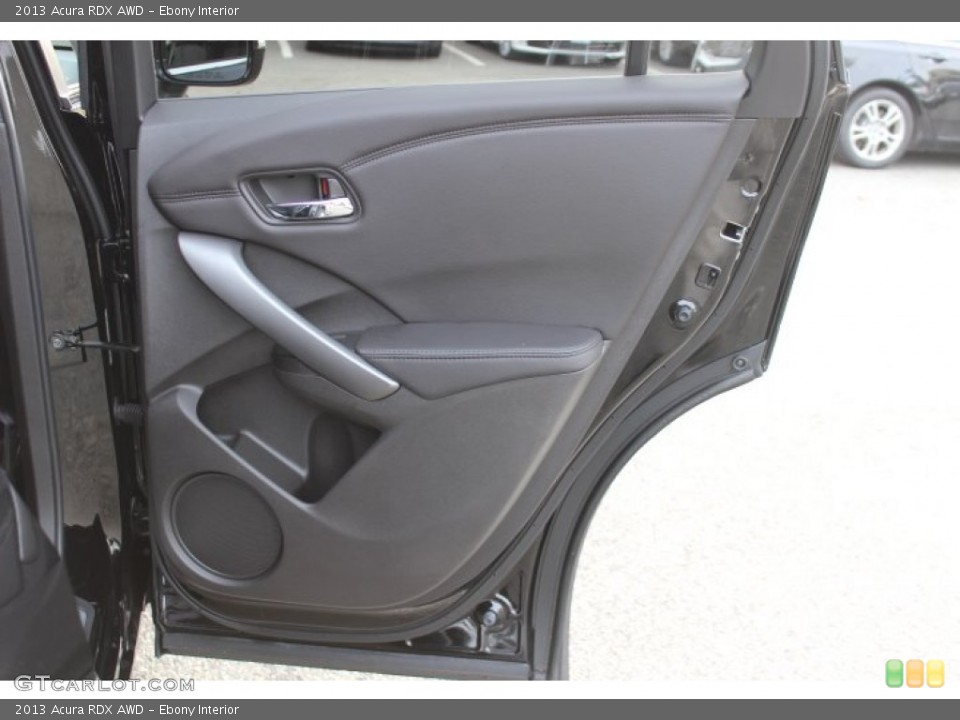 Ebony Interior Door Panel for the 2013 Acura RDX AWD #73619259