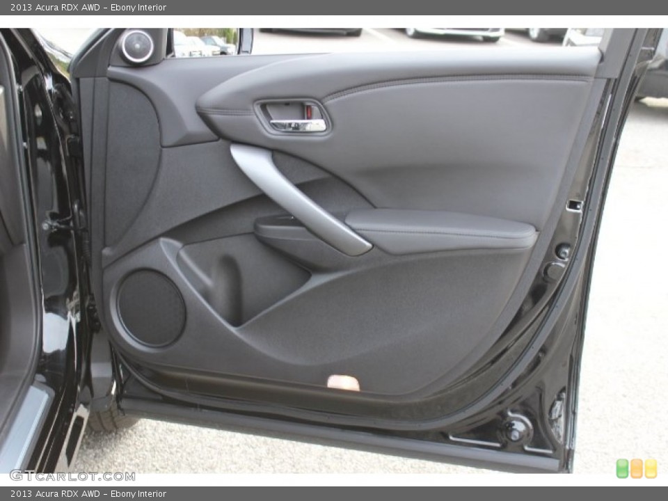Ebony Interior Door Panel for the 2013 Acura RDX AWD #73619306
