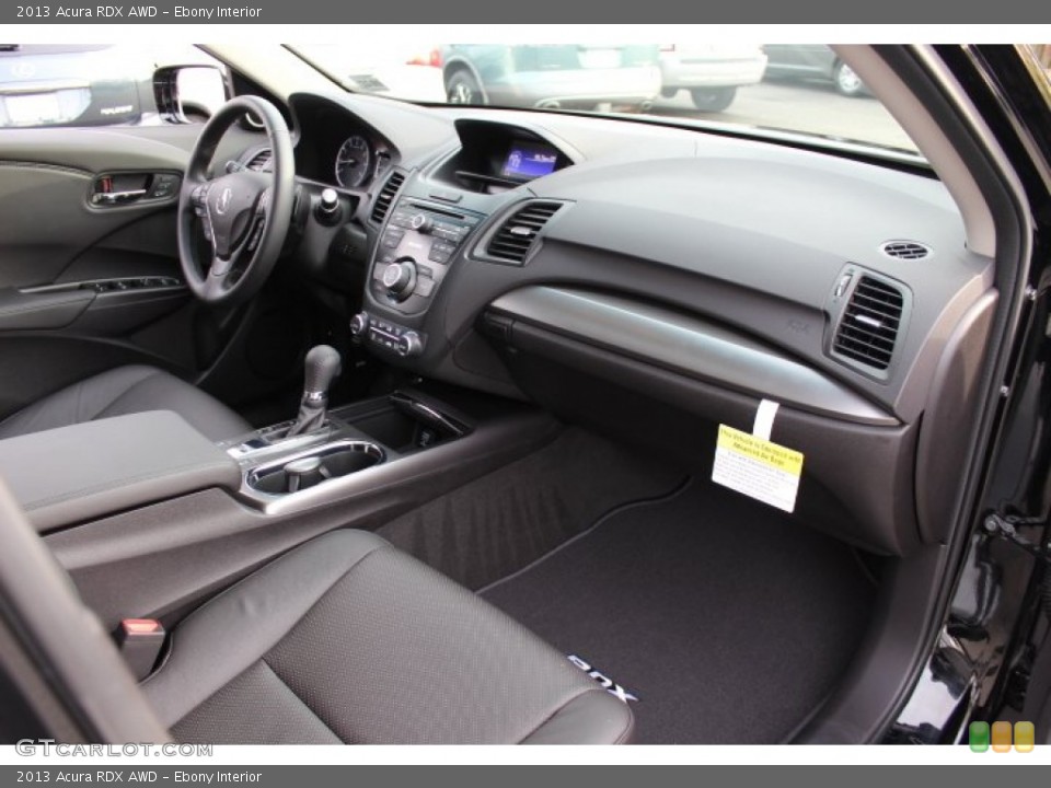 Ebony Interior Dashboard for the 2013 Acura RDX AWD #73619327