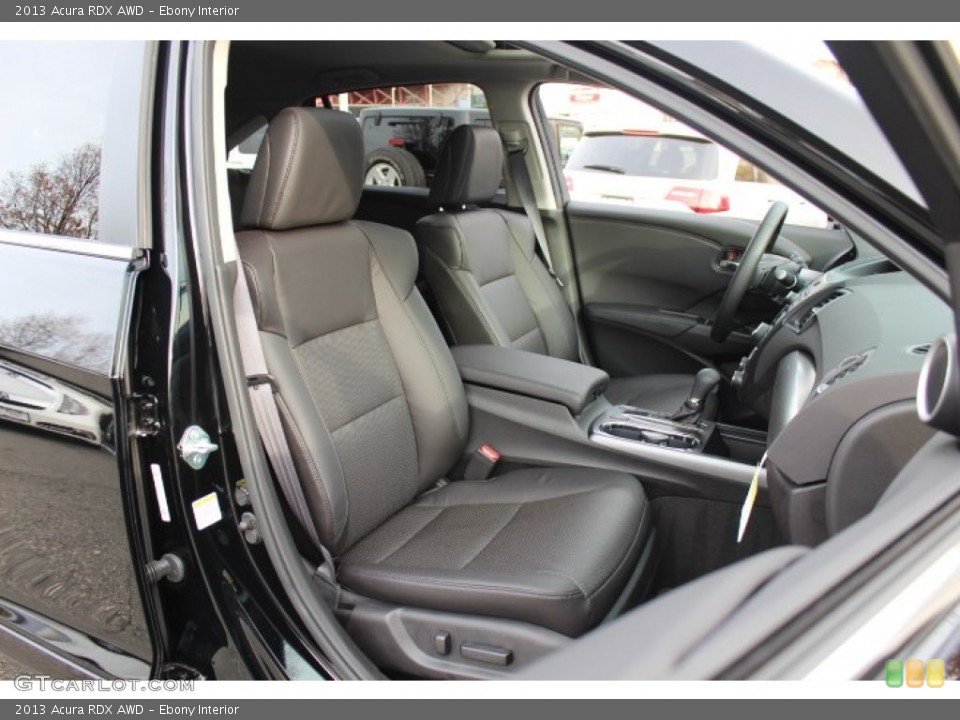 Ebony Interior Photo for the 2013 Acura RDX AWD #73619366