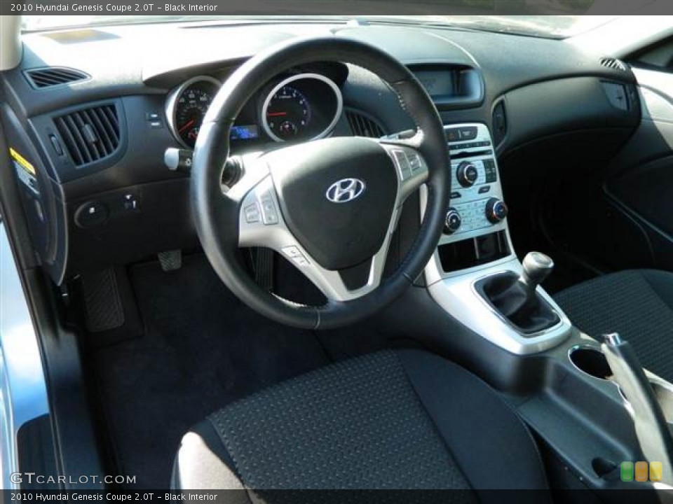 Black Interior Prime Interior for the 2010 Hyundai Genesis Coupe 2.0T #73619399