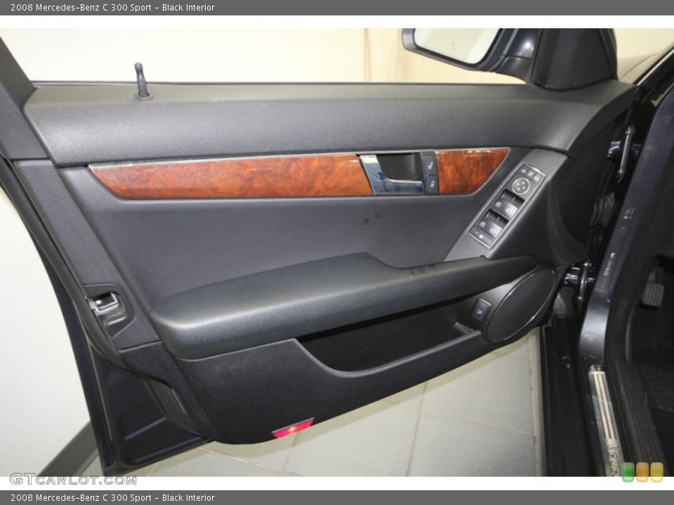 Black Interior Door Panel for the 2008 Mercedes-Benz C 300 Sport #73620039
