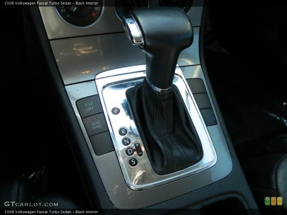 Black Interior Transmission for the 2008 Volkswagen Passat Turbo Sedan #73620047