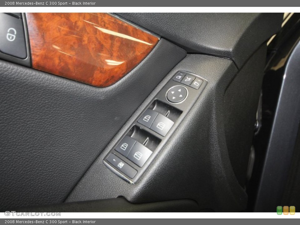 Black Interior Controls for the 2008 Mercedes-Benz C 300 Sport #73620065