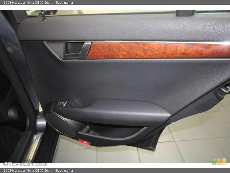 Black Interior Door Panel for the 2008 Mercedes-Benz C 300 Sport #73620422