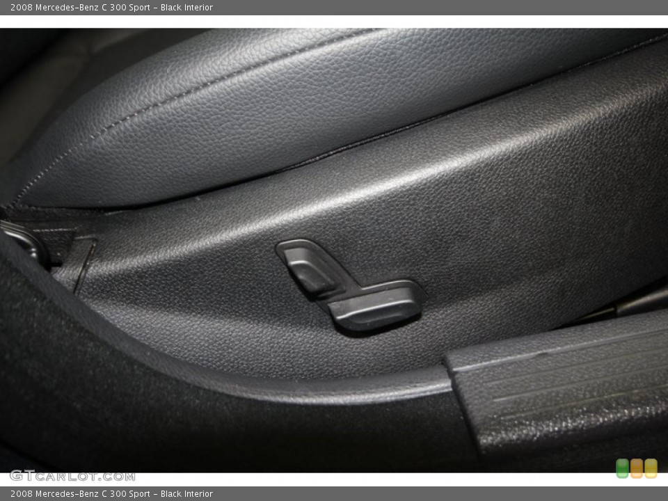Black Interior Controls for the 2008 Mercedes-Benz C 300 Sport #73620494