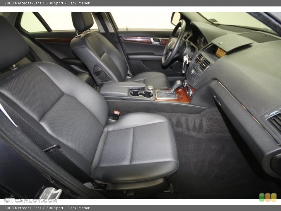 Black Interior Photo for the 2008 Mercedes-Benz C 300 Sport #73620531