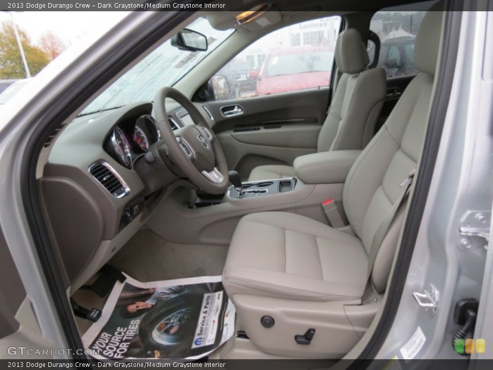 Dark Graystone/Medium Graystone Interior Photo for the 2013 Dodge Durango Crew #73620737