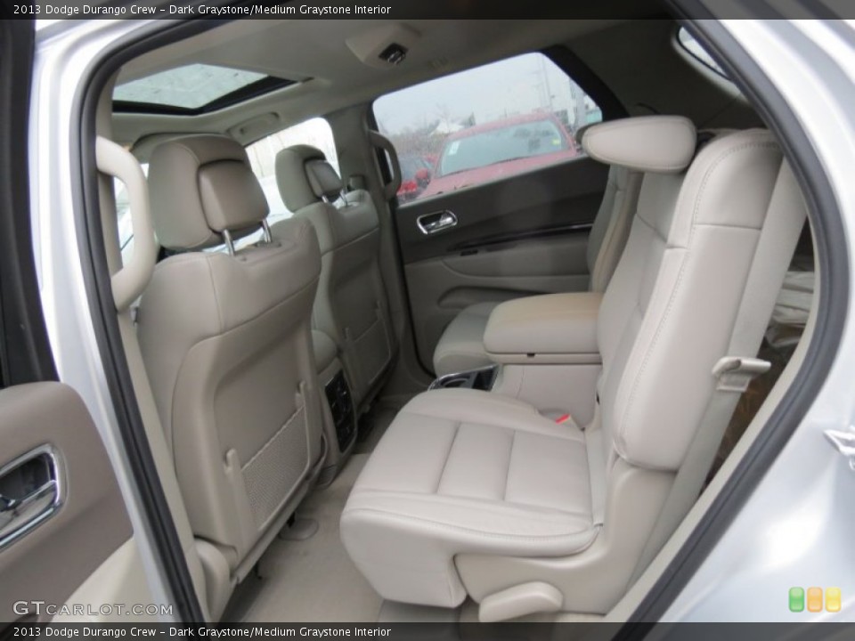 Dark Graystone/Medium Graystone Interior Rear Seat for the 2013 Dodge Durango Crew #73620776