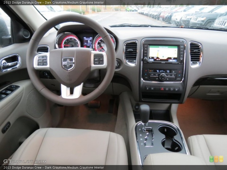 Dark Graystone/Medium Graystone Interior Dashboard for the 2013 Dodge Durango Crew #73621136