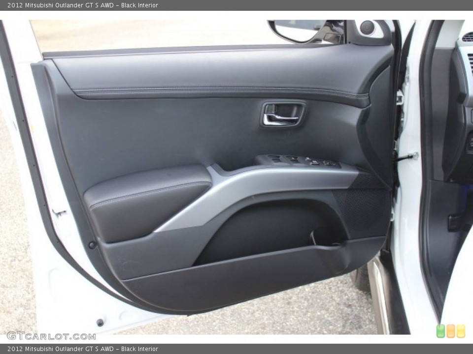 Black Interior Door Panel for the 2012 Mitsubishi Outlander GT S AWD #73623002