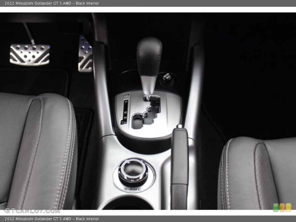 Black Interior Transmission for the 2012 Mitsubishi Outlander GT S AWD #73623119