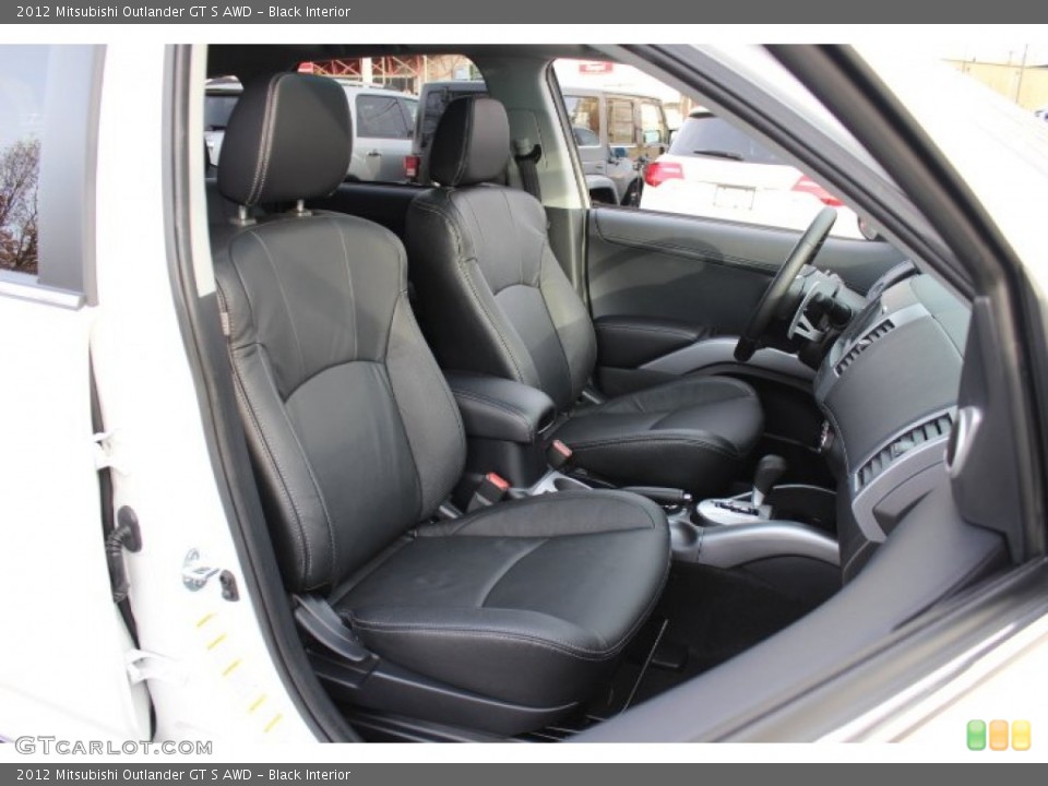 Black Interior Photo for the 2012 Mitsubishi Outlander GT S AWD #73623329