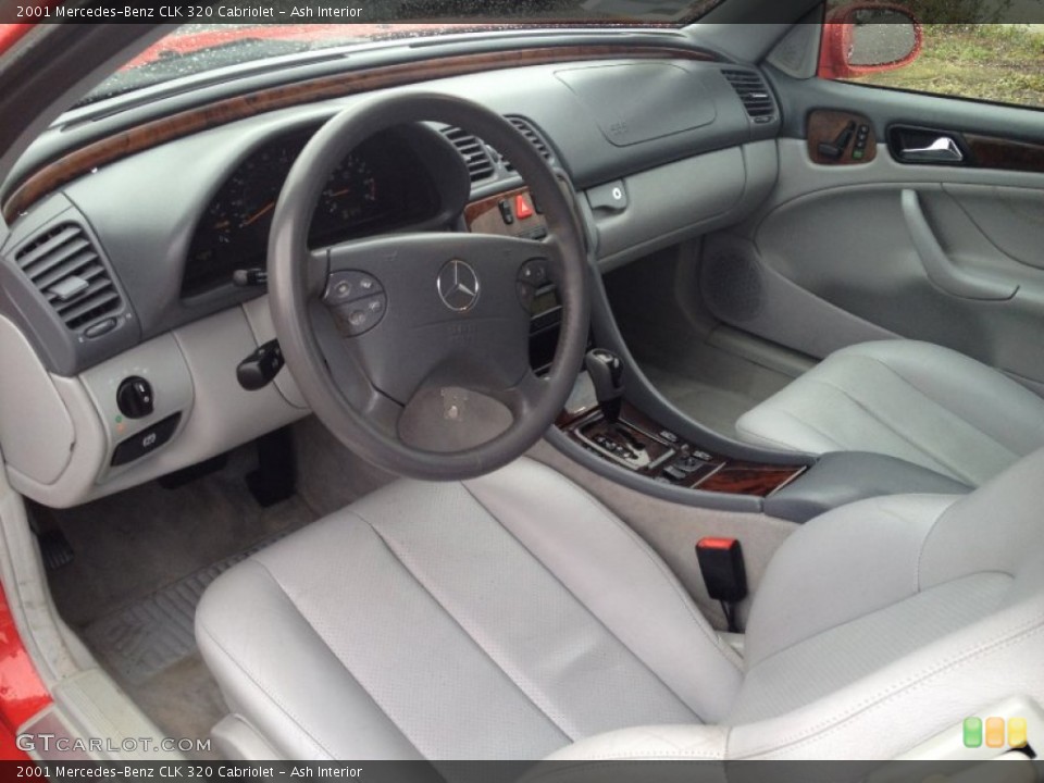Ash Interior Prime Interior for the 2001 Mercedes-Benz CLK 320 Cabriolet #73623956