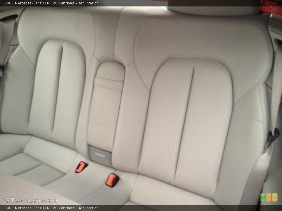 Ash Interior Rear Seat for the 2001 Mercedes-Benz CLK 320 Cabriolet #73624016