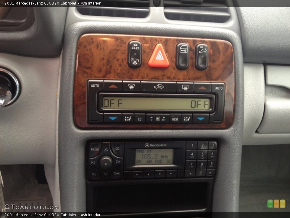 Ash Interior Controls for the 2001 Mercedes-Benz CLK 320 Cabriolet #73624031