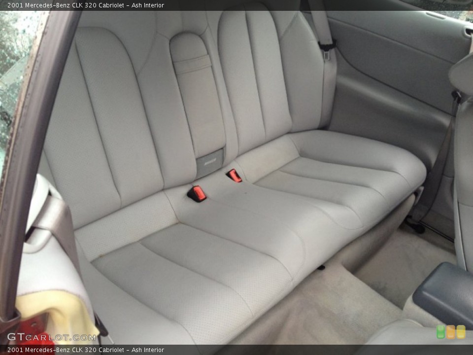 Ash Interior Rear Seat for the 2001 Mercedes-Benz CLK 320 Cabriolet #73624142