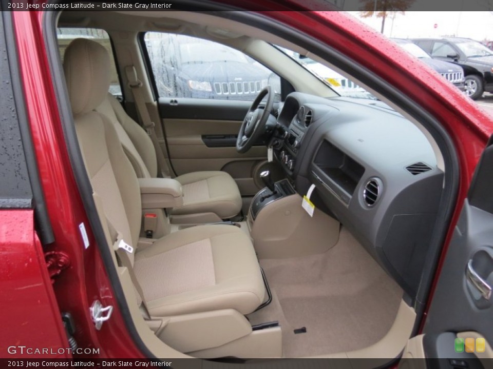Dark Slate Gray Interior Photo for the 2013 Jeep Compass Latitude #73624724