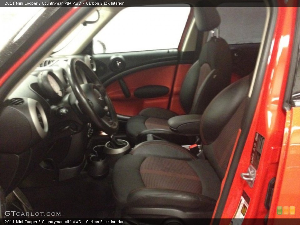 Carbon Black Interior Photo for the 2011 Mini Cooper S Countryman All4 AWD #73625129